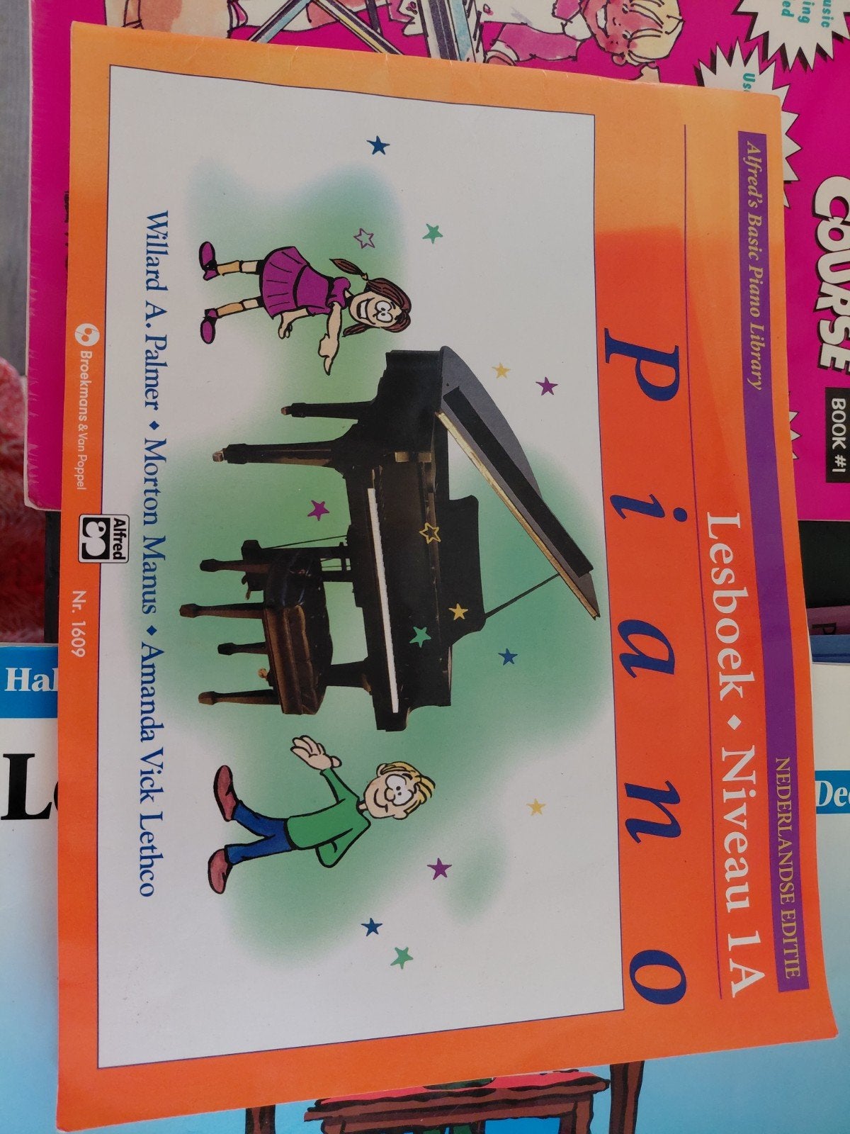 Alfred's Basic Piano Library Lesboek Niveau 1A, Willard A. Palmer, Morton Manus, Amanda Vick Lethco, Ophalen of Verzenden, Zo goed als nieuw
