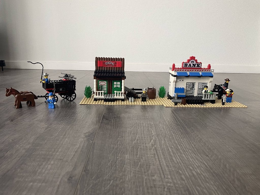 LEGO 6765 Gold City Junction – Compleet – Vintage, Kinderen en Baby's, Speelgoed | Duplo en Lego, Compleet, Gebruikt, Lego, Ophalen of Verzenden
