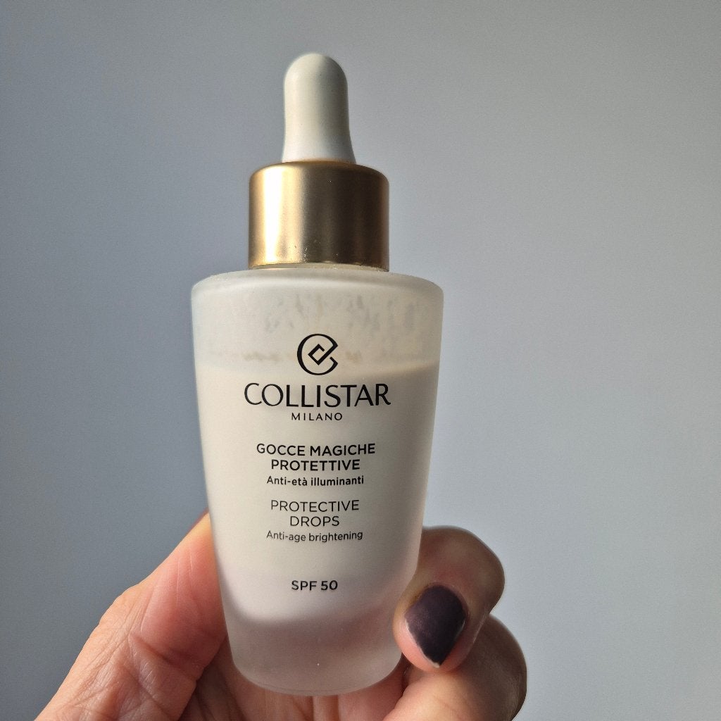 Collistar protective drops spf50, Ophalen of Verzenden, Zo goed als nieuw, Gehele gezicht, Verzorging