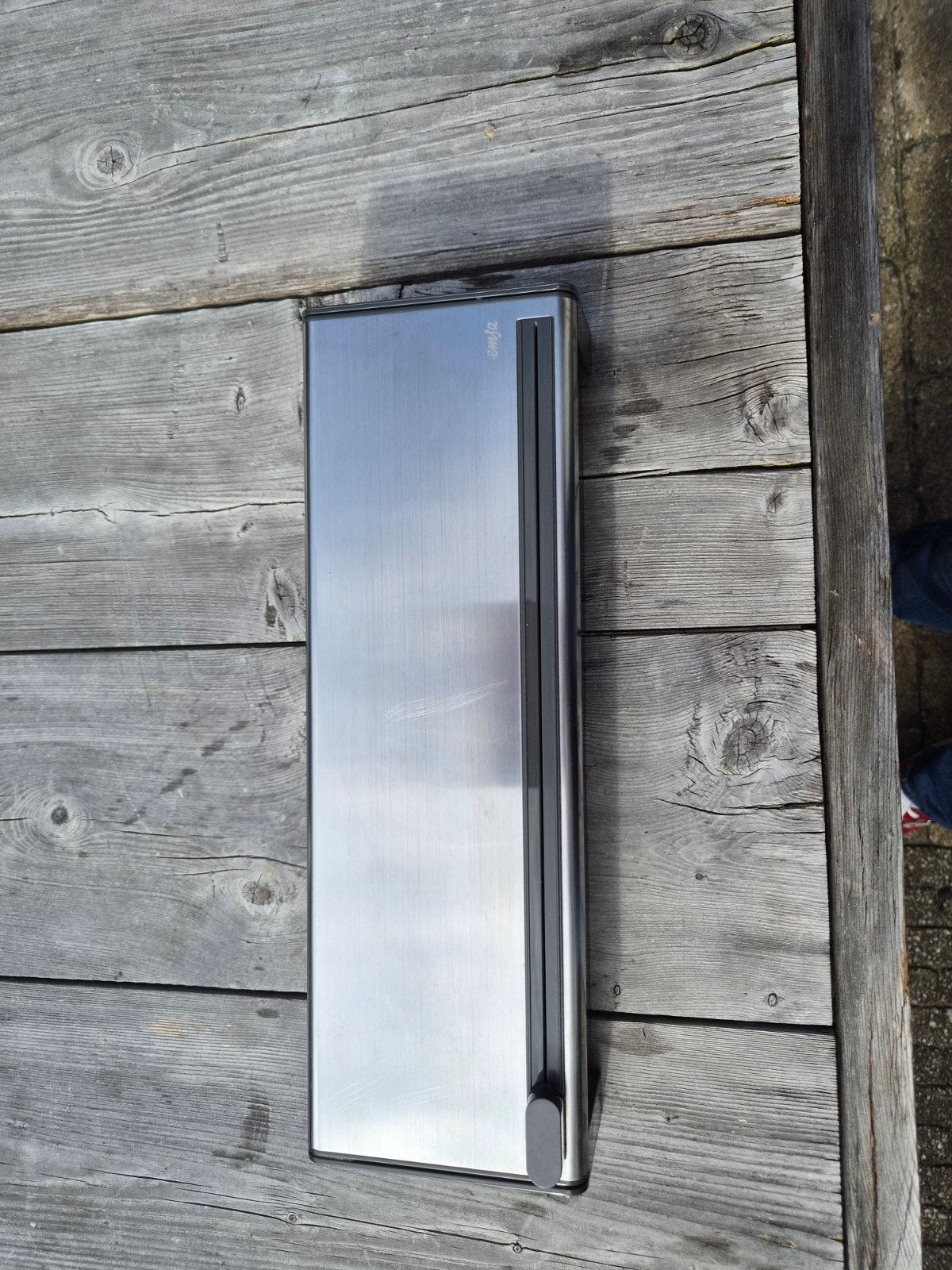 Houder voor aluminiumfolie en huishoudfolie, Ophalen, Gebruikt