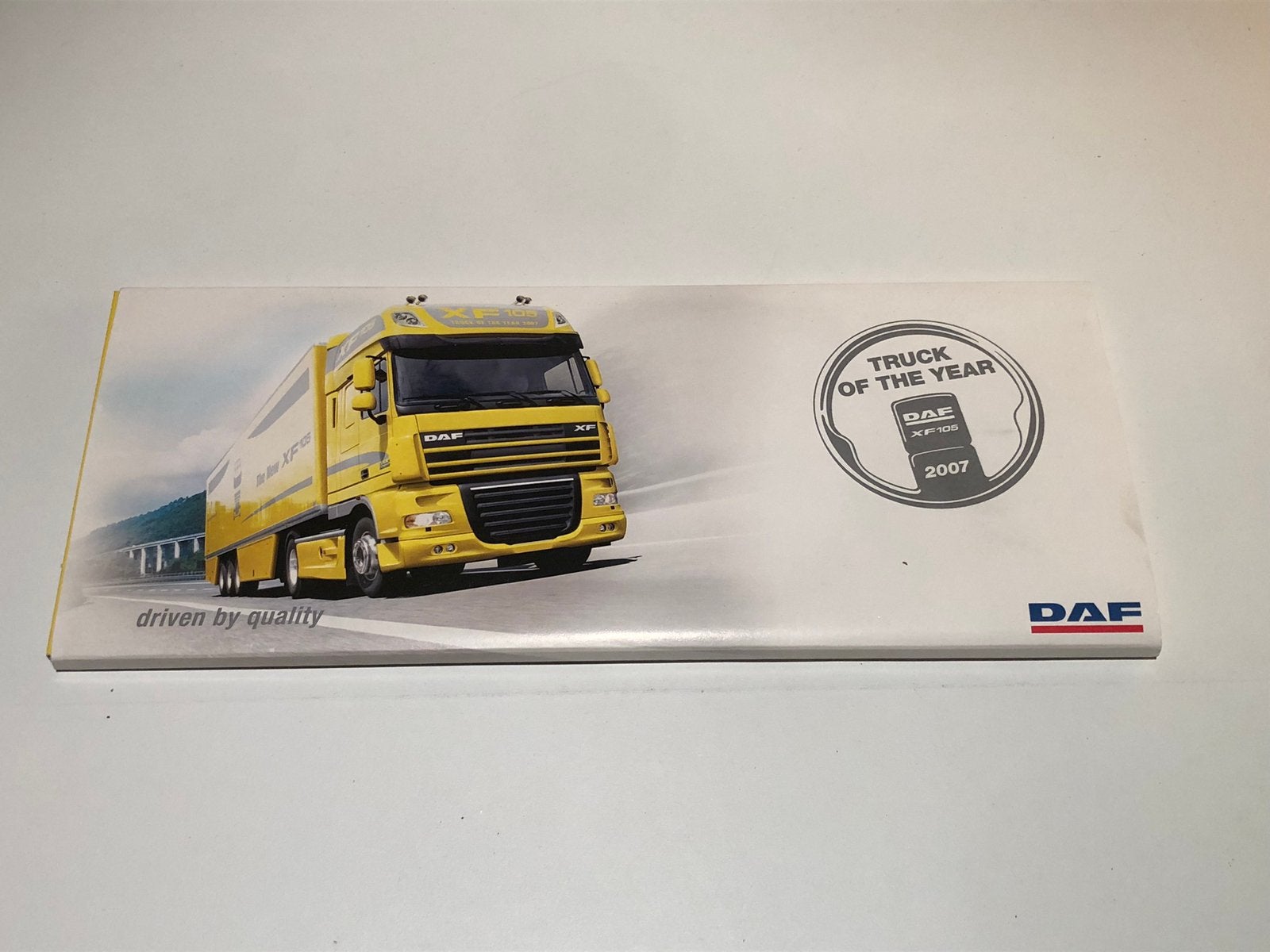 DAF XF105 Truck of the Year set, Verzamelen, Ophalen of Verzenden, Zo goed als nieuw, Auto's
