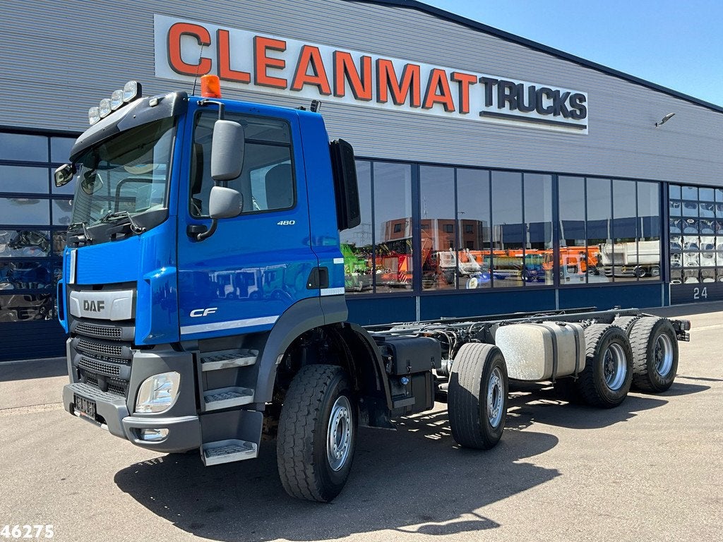 DAF FAD CF 480 8x4 Euro 6 Chassis cabine with PTO (bj 2018), Automaat, Achterwielaandrijving, Euro 6, Diesel