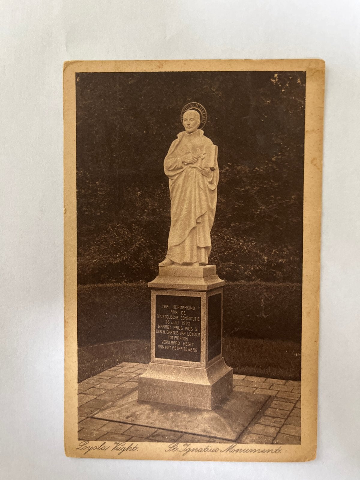 Ansichtkaart: Vught St. Ignatius Monument, Loyola, Verzamelen, Verzenden, Gelopen, Noord-Brabant