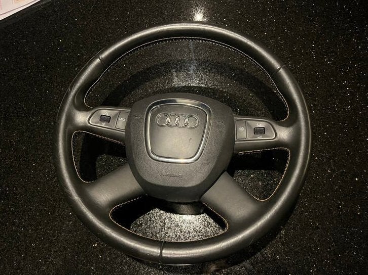 Audi stuurwiel ecxlusive inclusief airbag, Auto-onderdelen, Ophalen of Verzenden, Audi