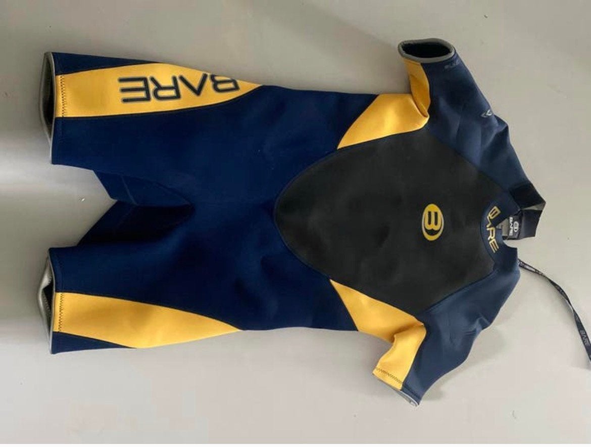ZGAN Bare Wetsuit Kort model, duiken en surfen duikpak XS, Ophalen of Verzenden, Zo goed als nieuw, Heer, Wetsuit