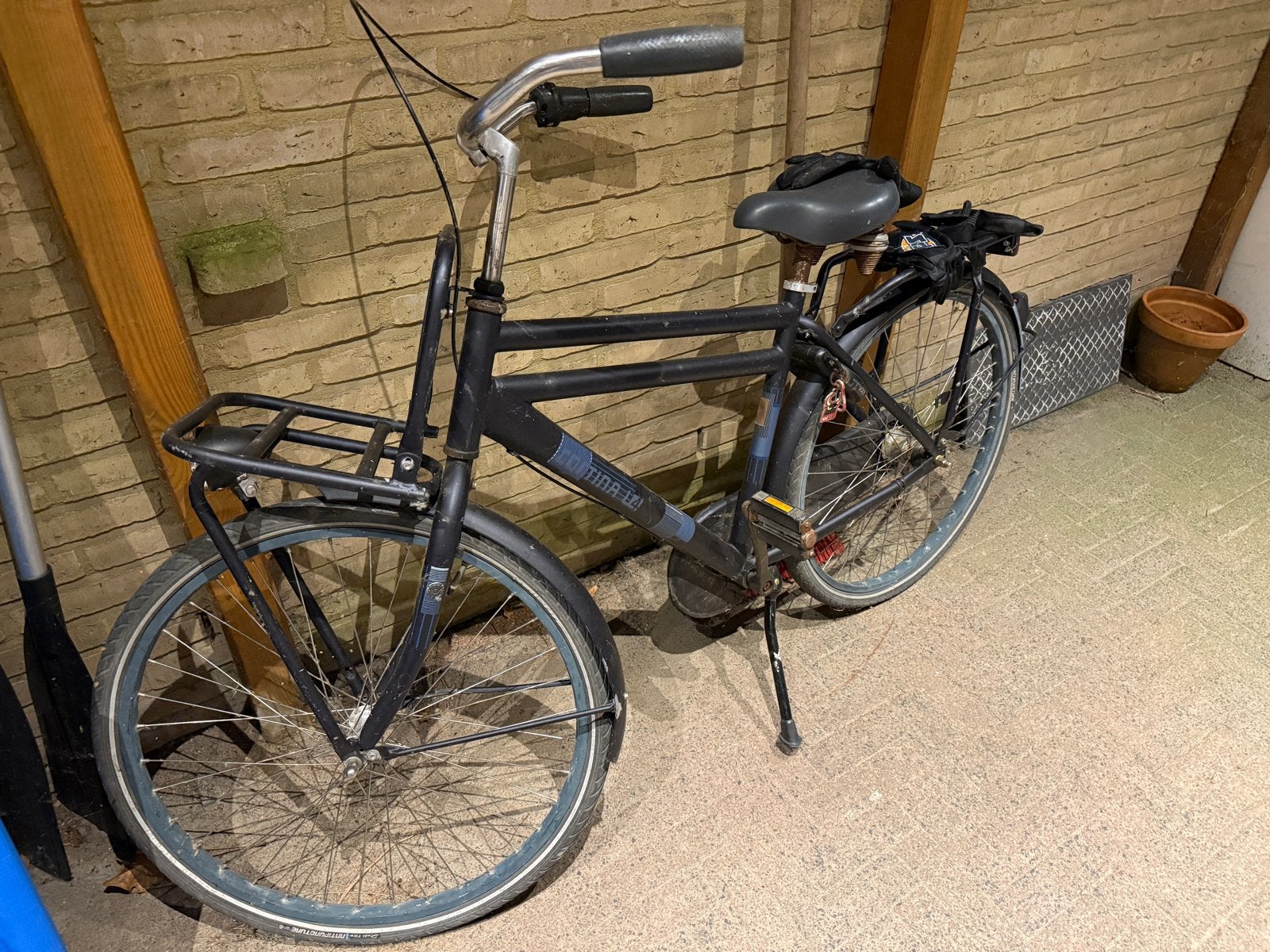 Cortina U4 Transportfiets Jongens, Fietsen en Brommers, Terugtraprem, Gebruikt, Versnellingen, 53 tot 57 cm