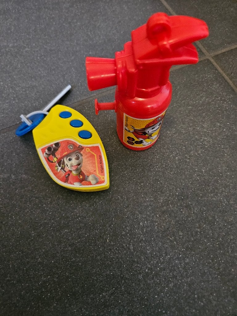 Paw patrol Marshall spulletjes, Ophalen of Verzenden, Gebruikt