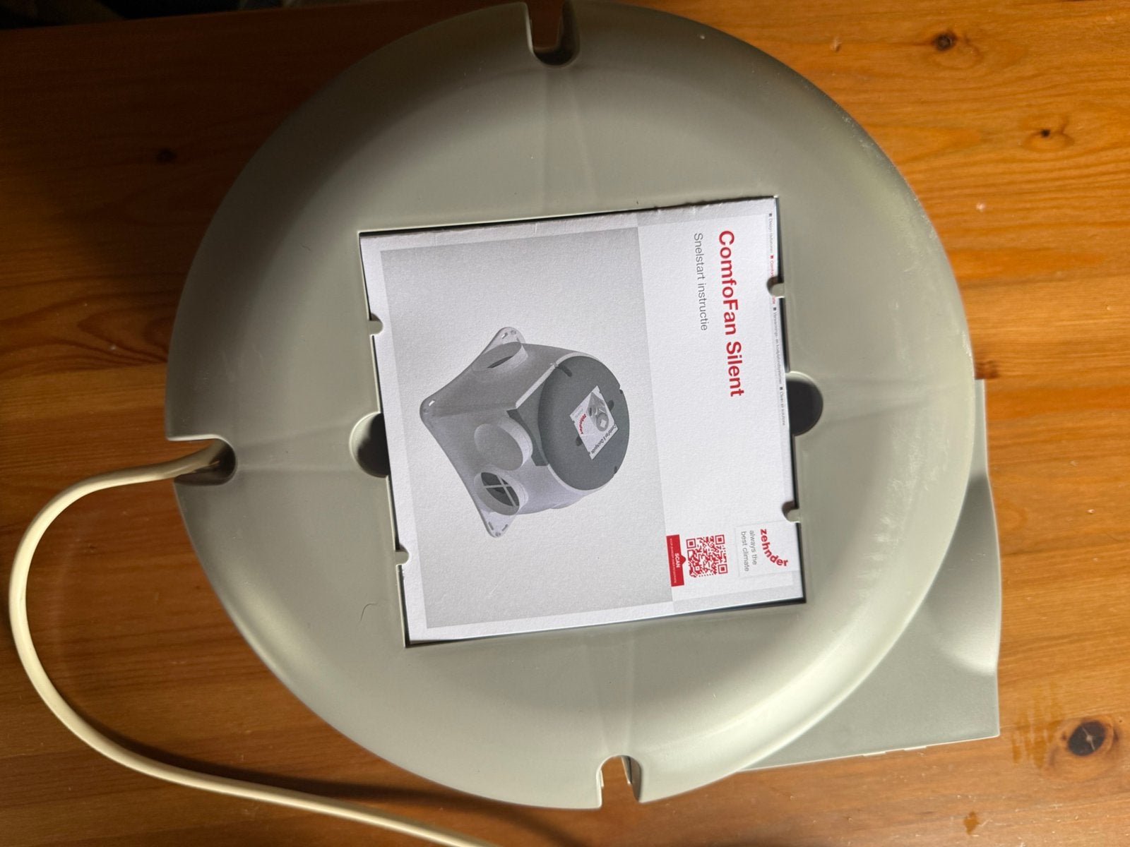 Zehnder ComfoFan Silent Move Up motorplaat 2026., Ophalen of Verzenden, Ventilator