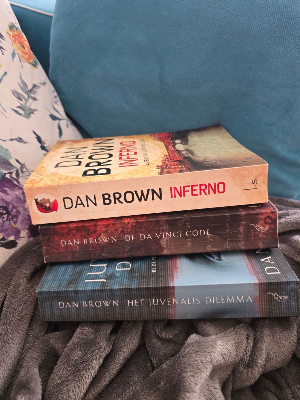 4 boeken van Dan Brown: Inferno, De Da Vinci Code, Ophalen of Verzenden, Gelezen, Dan Brown