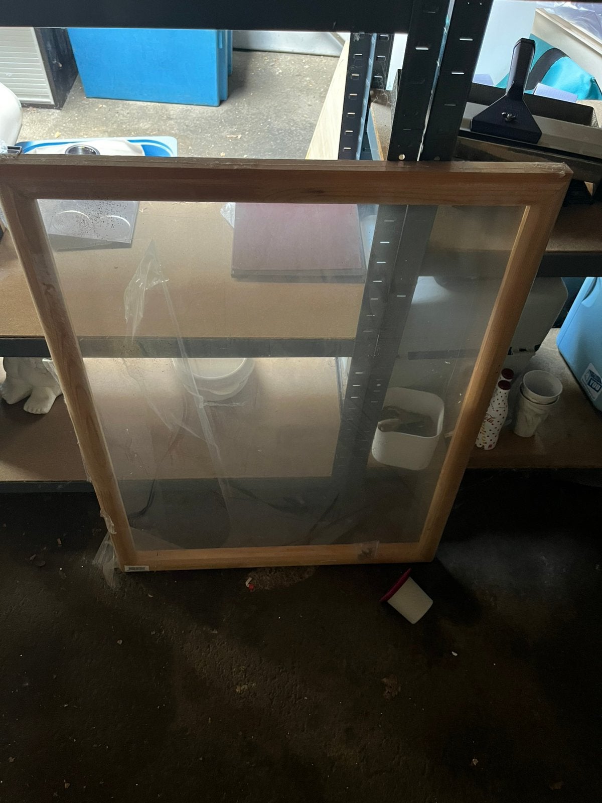 Nieuw houten lijst voor schilderij nog in plastic verpakt, Ophalen, Nieuw