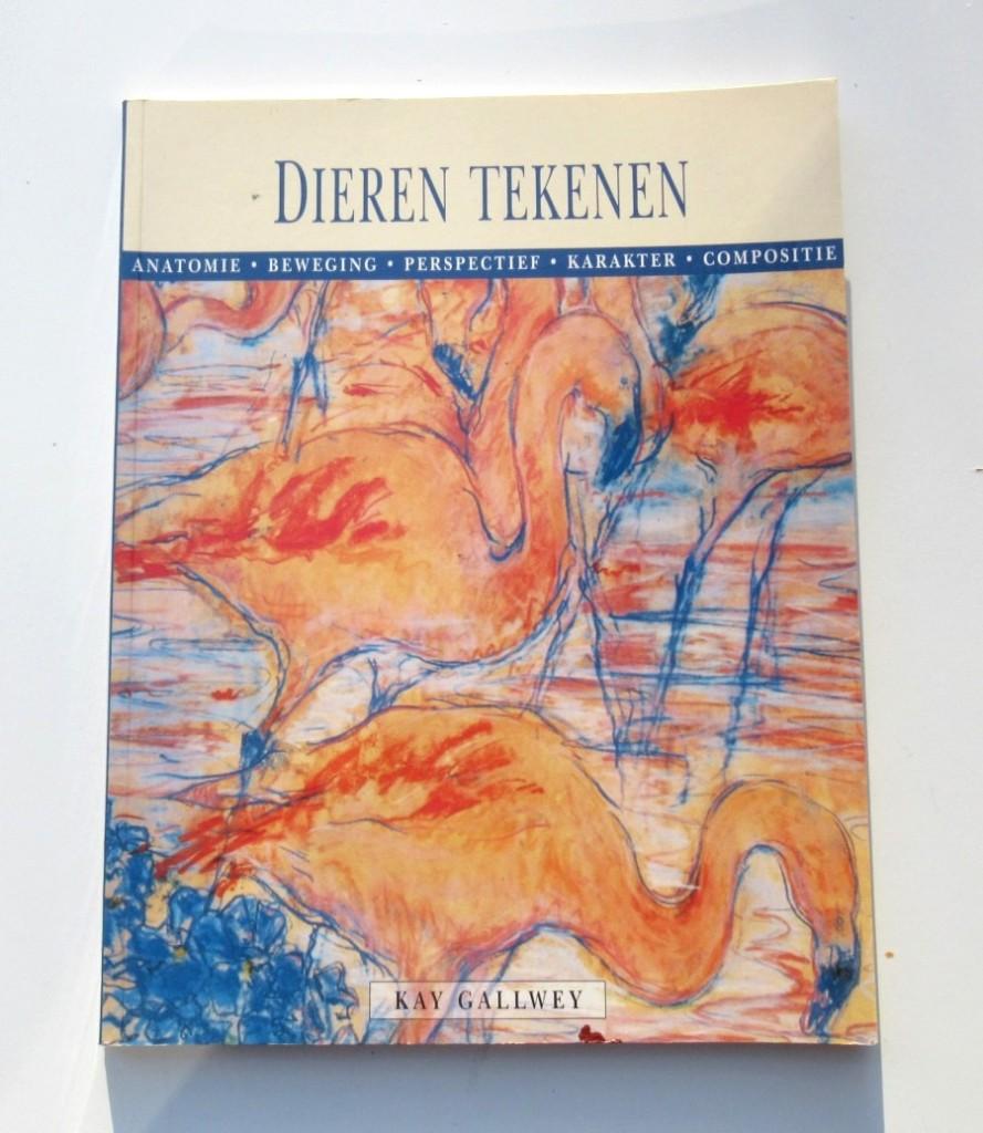 Tekenboek  M4617: Kay Gallwey -  Dieren tekenen, Boeken, Ophalen of Verzenden, Zo goed als nieuw, Tekenen en Schilderen, Kay Gallwey