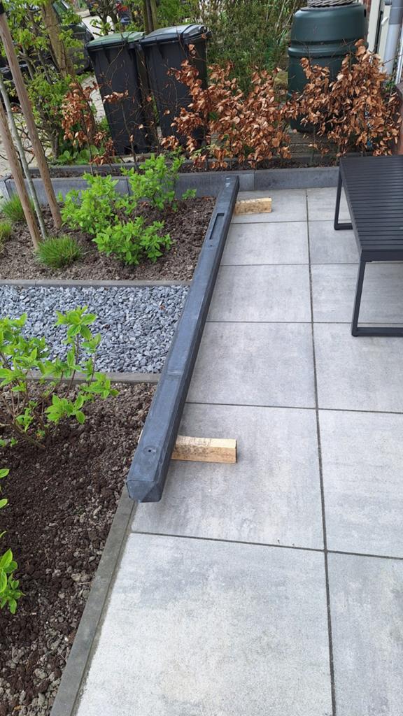 Beton schuttingpaal 10x10x280, Ophalen, Nieuw, Minder dan 3 meter