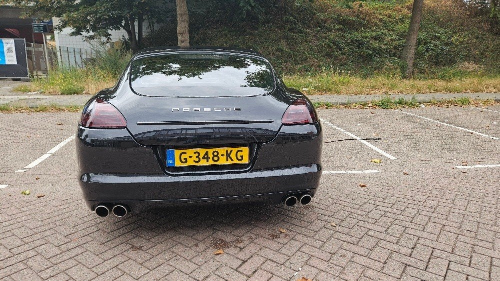 Porsche Panamera 3.6 PDK 2011 Zwart, Auto's, Automaat, Achterwielaandrijving, Zwart, Zwart