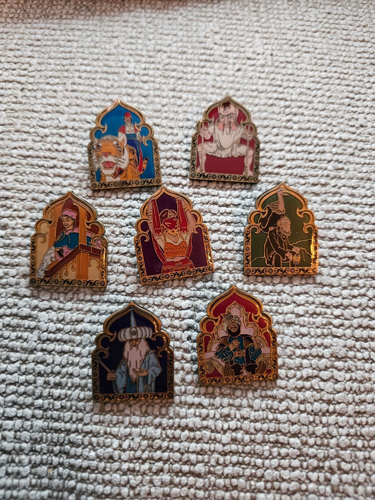 Efteling pin set - Fata morgana, Ophalen of Verzenden, Zo goed als nieuw, Button of Speldje