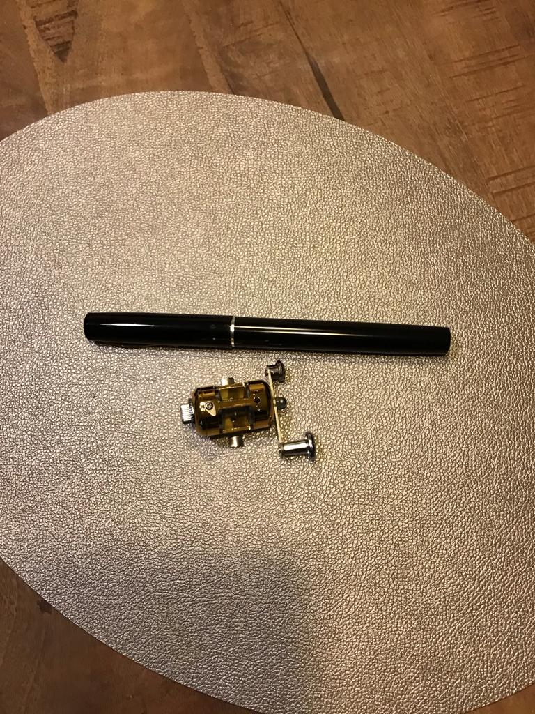 Mini Werphengel - Compacte Vishengel 95 cm, Ophalen of Verzenden, Werphengel