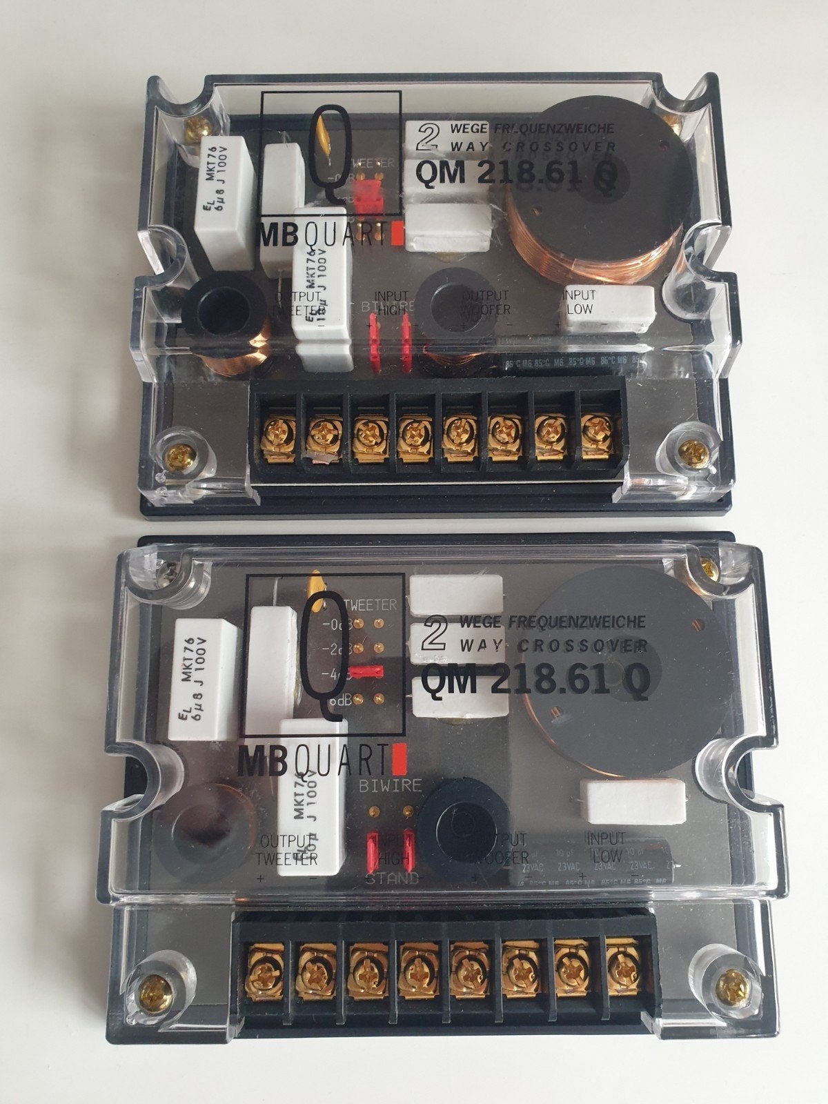 MB QUART 2 WEG CROSSOVER, Ophalen of Verzenden, Zo goed als nieuw