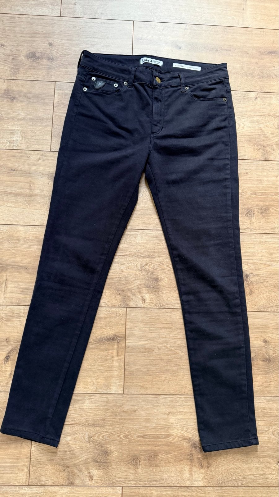 Lois Cordoba Skinny Cropped Jeans - Zo goed als nieuw, Maat 38/40 (M), Kort, Blauw, Ophalen of Verzenden