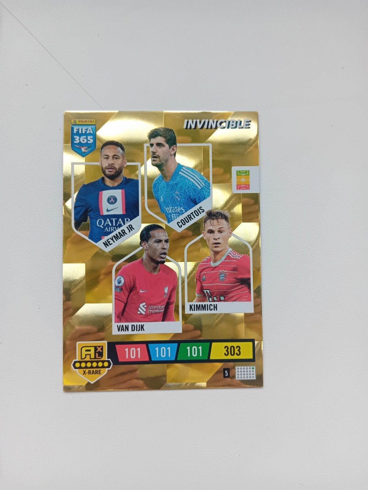 Panini FIFA 365 Adrenalyn XL Invincible kaart, Ophalen of Verzenden, Zo goed als nieuw, Buitenlandse clubs, Spelerskaart