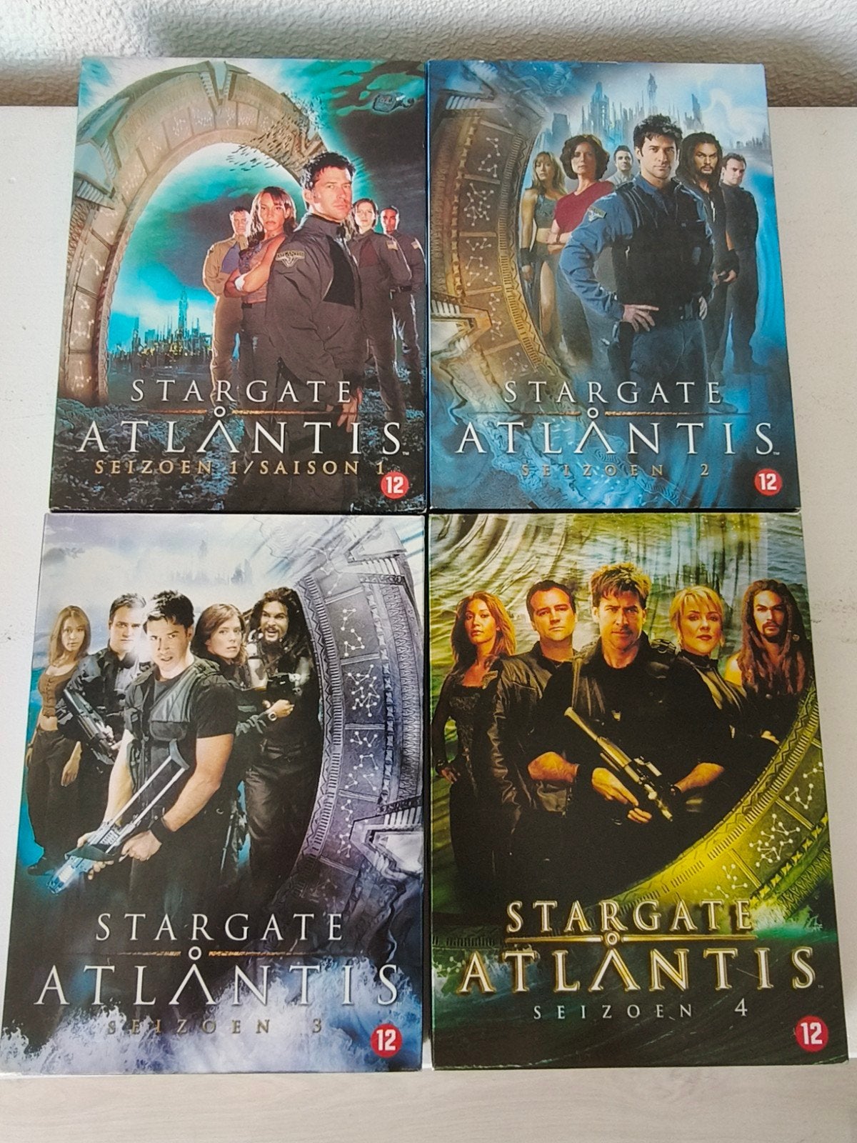 Stargate Atlantis Seizoen 1-4 DVD Boxset, Nederlands, Ophalen of Verzenden, Science Fiction, Vanaf 12 jaar