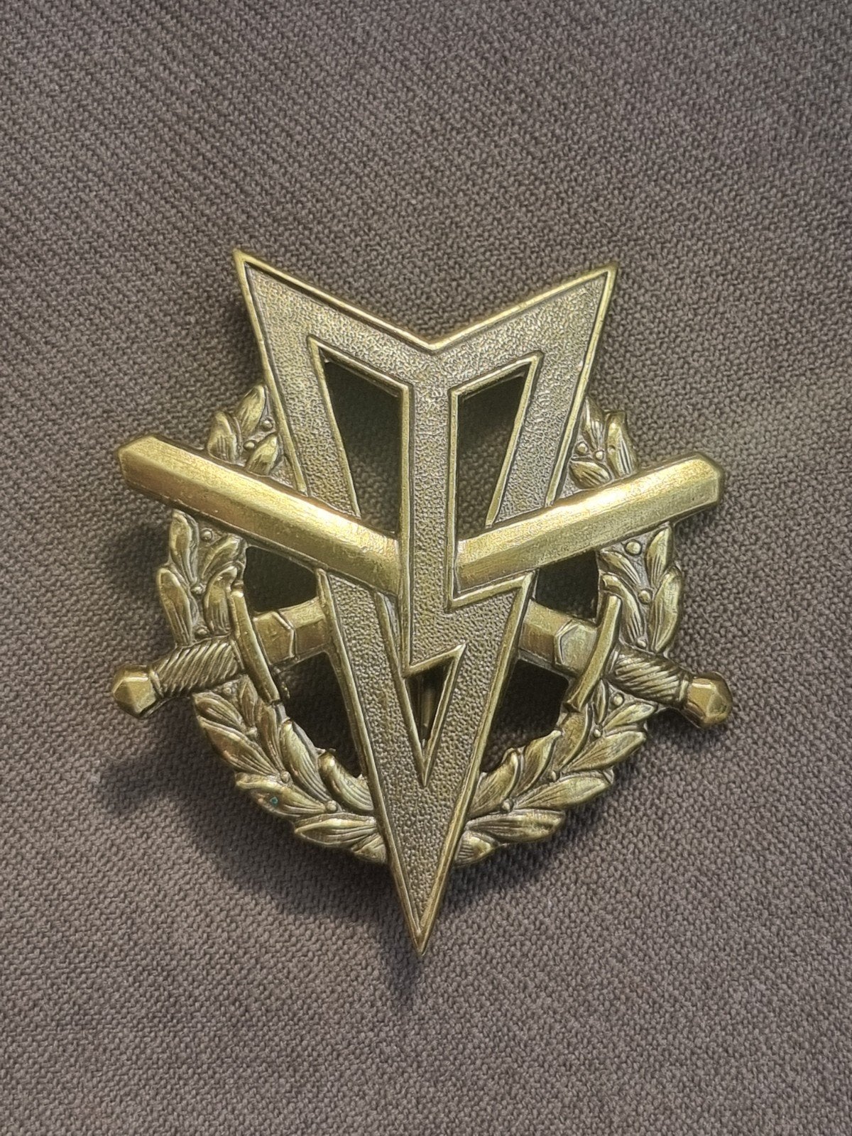 Speld MLV, Ophalen of Verzenden, Landmacht, Nederland, Embleem of Badge