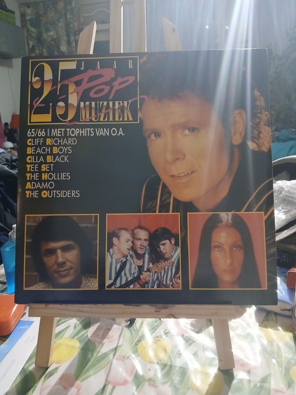 25 Jaar Pop Muziek - 1965/1966 2 LP met tophits, LP, Gebruikt, Ophalen of Verzenden, Complilatie