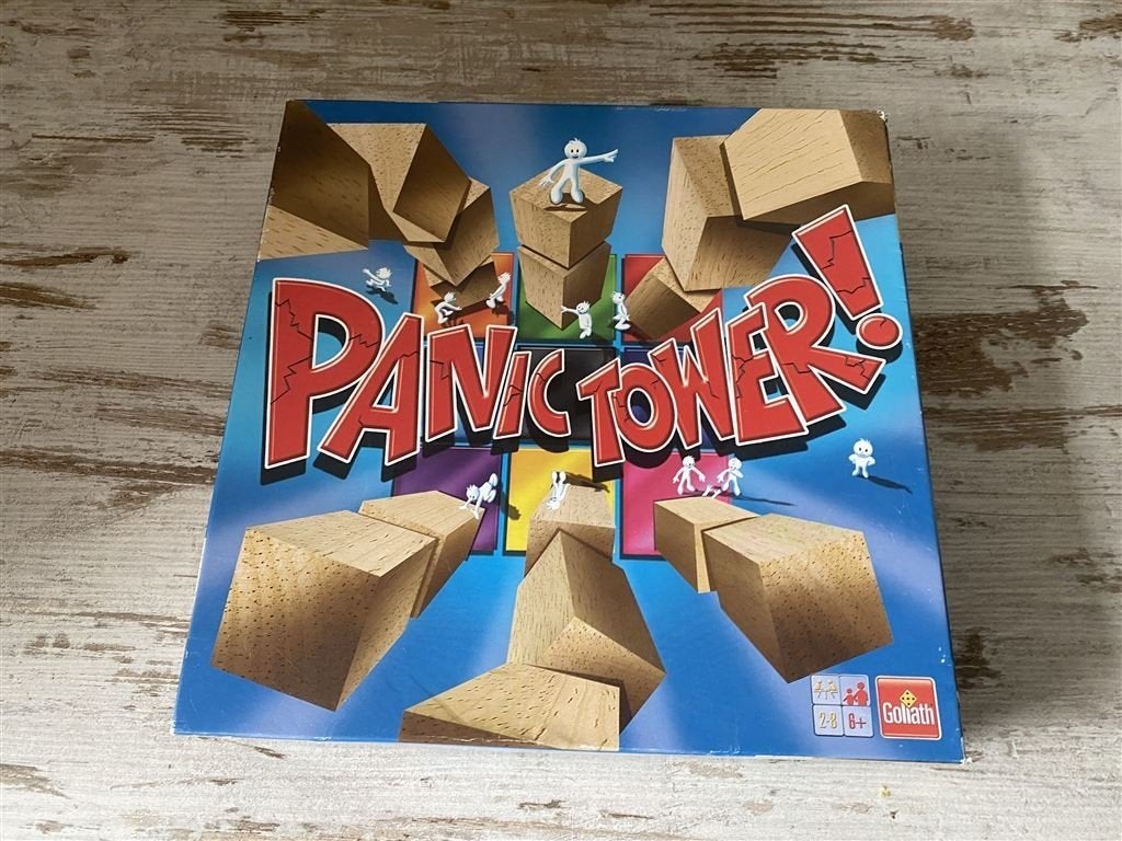 Panic Tower! bordspel [s357], Verzenden, Zo goed als nieuw