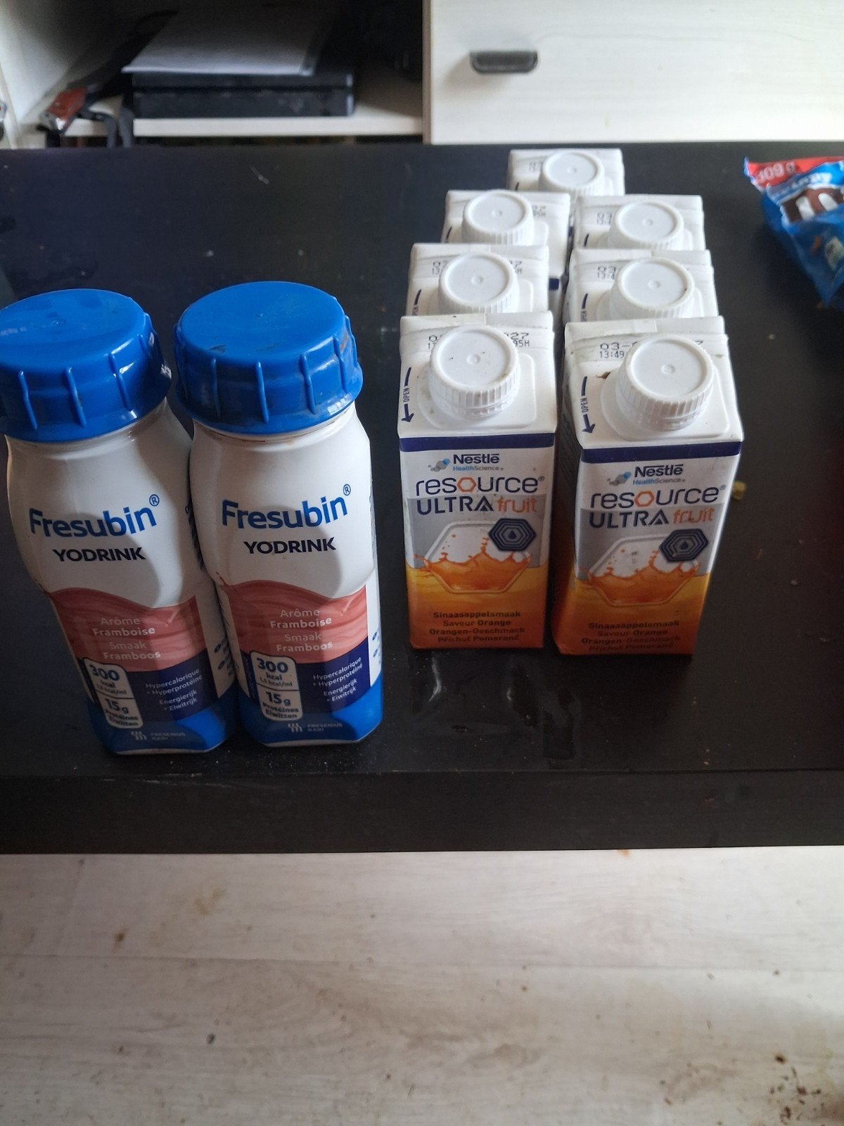 Fresubin Yodrink en Resource Ultra Fruit., Ophalen of Verzenden