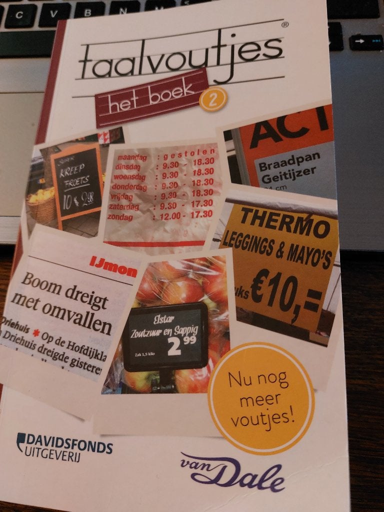 Nelleke Noordervliet: taalvoutjes.., Boeken, Ophalen of Verzenden, Zo goed als nieuw, Anekdotes en Observaties