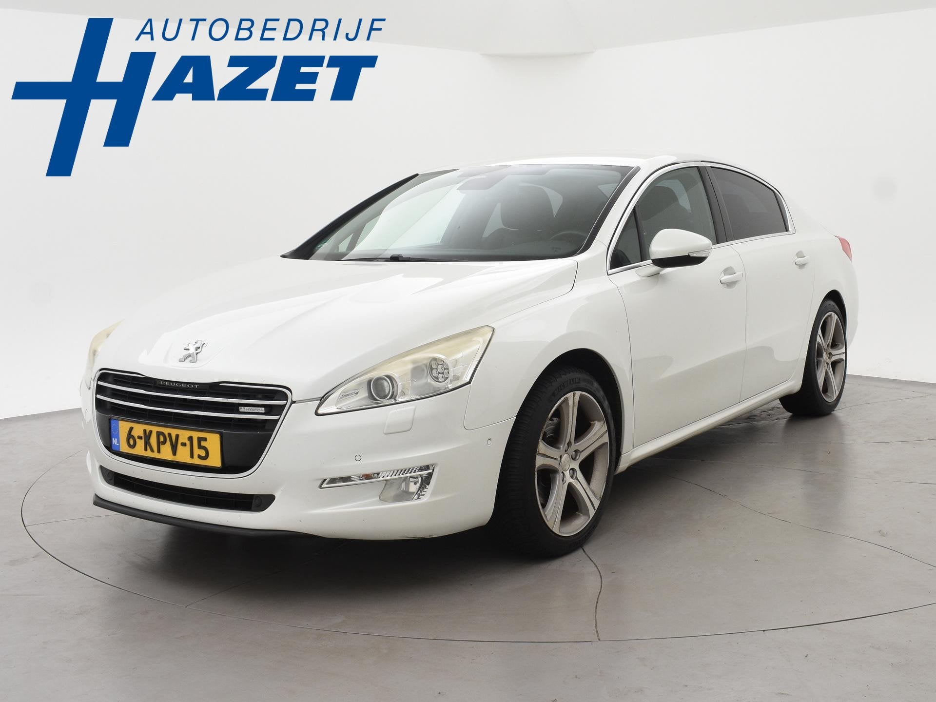 Peugeot 508 2.0 HDi 200 PK HYBRID4 B.L. EXECUTIVE + AFN. TRE, Auto's, Automaat, Euro 5, Gebruikt, 4 cilinders