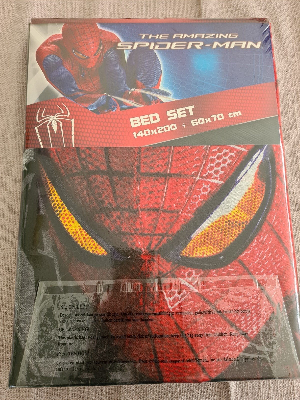 Spider-man Dekbedovertrek, Overige kleuren, Nieuw, Ophalen of Verzenden, Jongetje