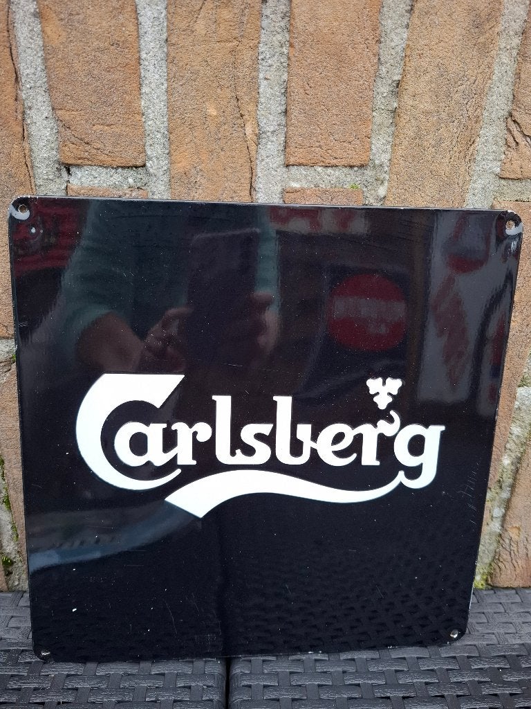 Reclamebord Carlsberg, Verzamelen, Biermerken, Nieuw, Reclamebord, Plaat of Schild, Overige merken, Ophalen of Verzenden