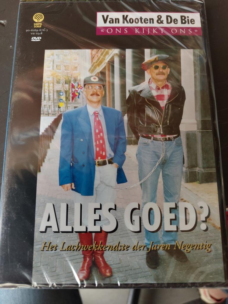 Van Kooten & De Bie - Alles Goed? (DVD, Nieuw in verpakking), Alle leeftijden, Ophalen, Nieuw in verpakking, Tv-programma of Sketches
