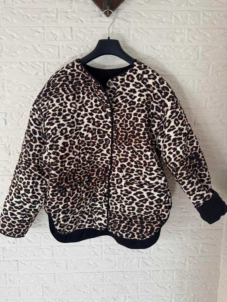 Stijlvol Leopard Print Jasje van Suncoo, Kleding | Dames, Ophalen of Verzenden, Zo goed als nieuw, Maat 38/40 (M), Overige kleuren