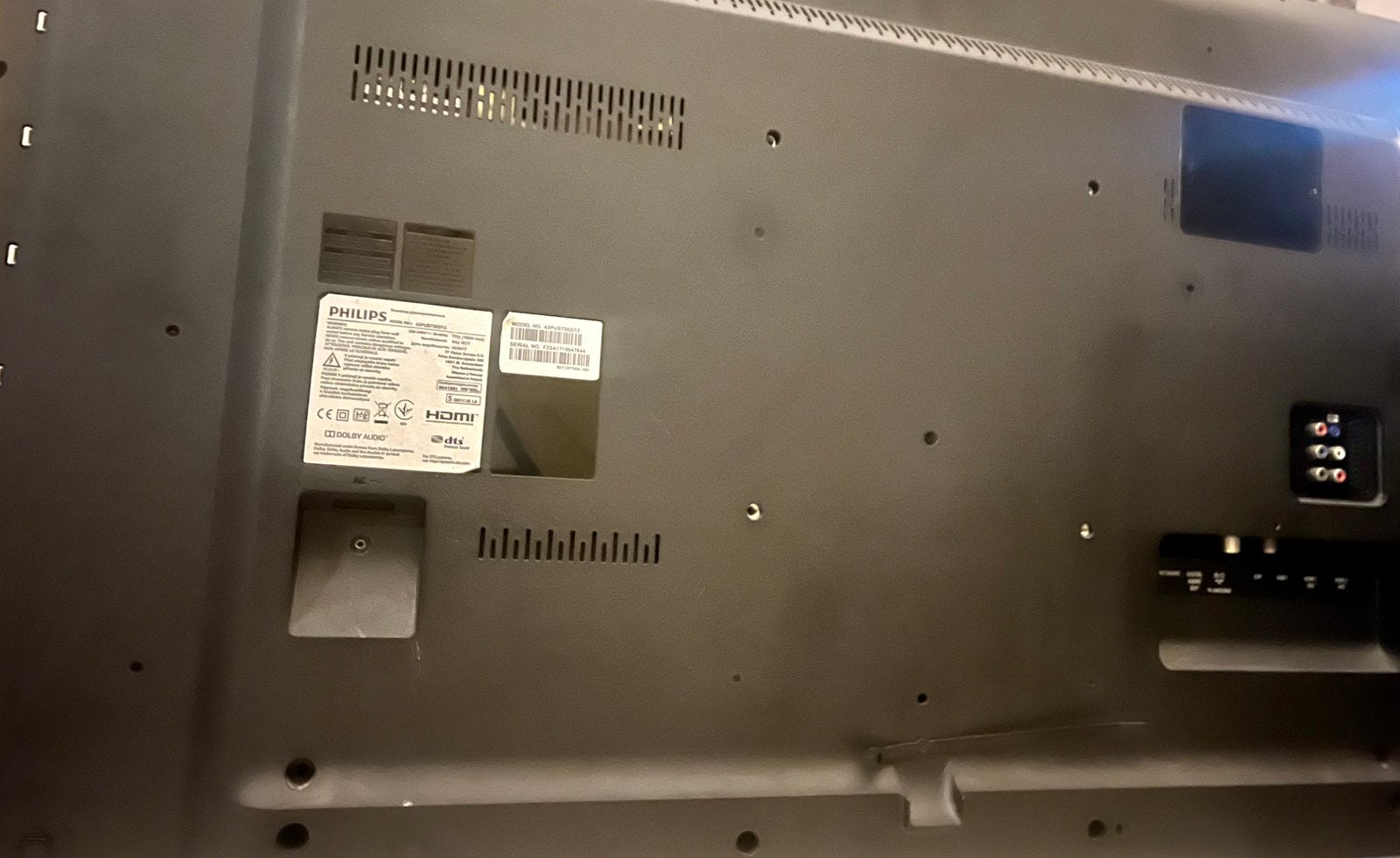 Philips lcd 43pus7202 12 let op geen beeld, Philips, LCD, 120 Hz, Ophalen of Verzenden