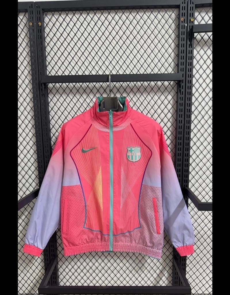 Barcelona windbreaker dubbelzijdig, Maat XS of kleiner, Ophalen of Verzenden, Nieuw, Trainingspak