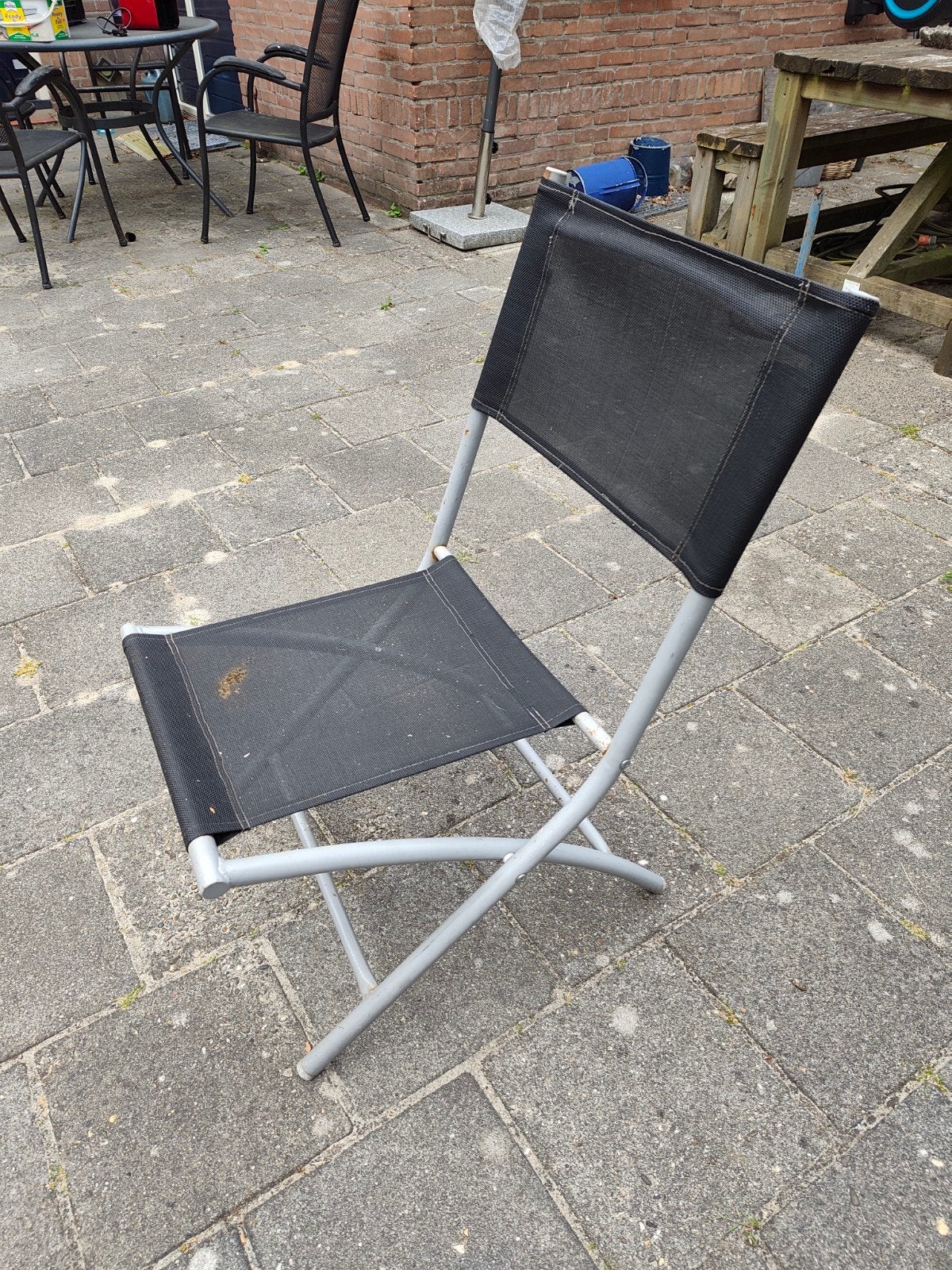 visstoeltje gratis, Ophalen, Campingstoel