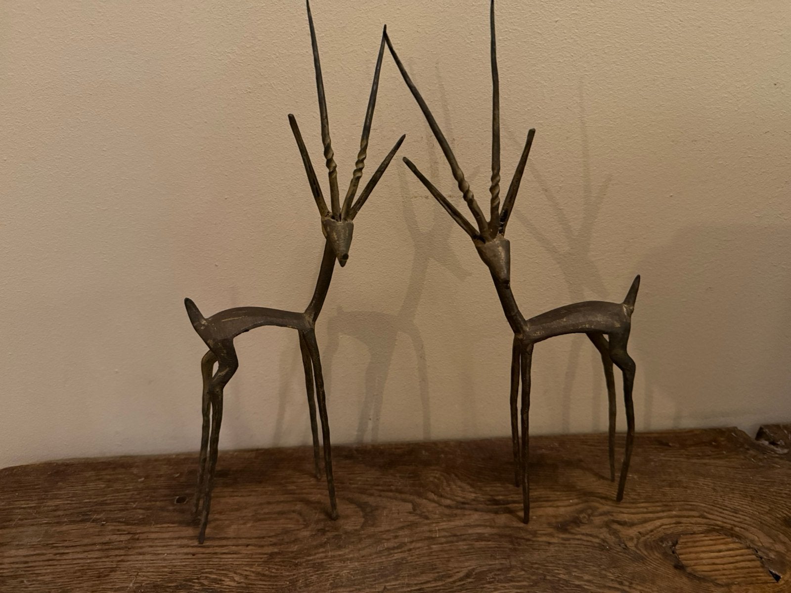 Antilope paar mid century, Ophalen of Verzenden
