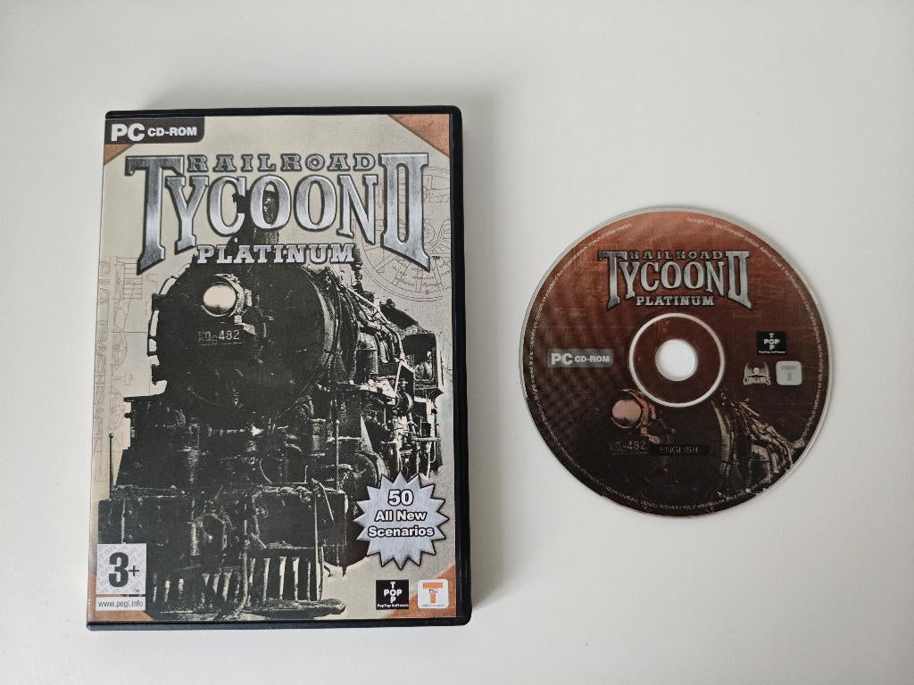 Railroad Tycoon 2 II Platinum PC Game Spel, Verzenden, 1 speler, Zo goed als nieuw, Vanaf 3 jaar