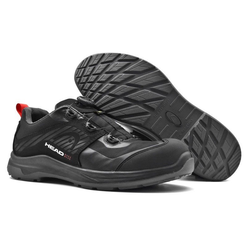 HEAD Workwear Ace FreeLock S3S Veiligheidsschoenen – Nieuw, Werkschoenendeal, Marktplaats@werkschoenendeal.nl, Zwart, Nieuw