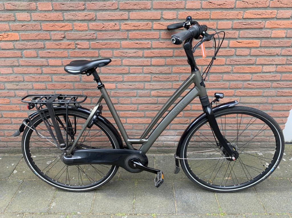 Gazelle CHAMONIX C8 L57 Iced coffee brown T8 (mat) Dames ice, Fietsen en Brommers, Gebruikt, -, - 0
-, NL, 56 cm of meer