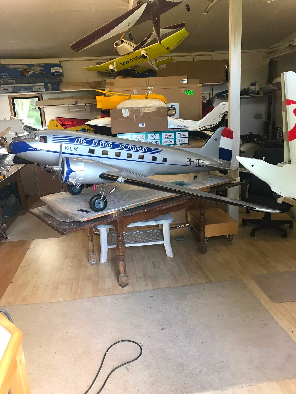 DC3 in KLM kleuren, Ophalen, Zo goed als nieuw