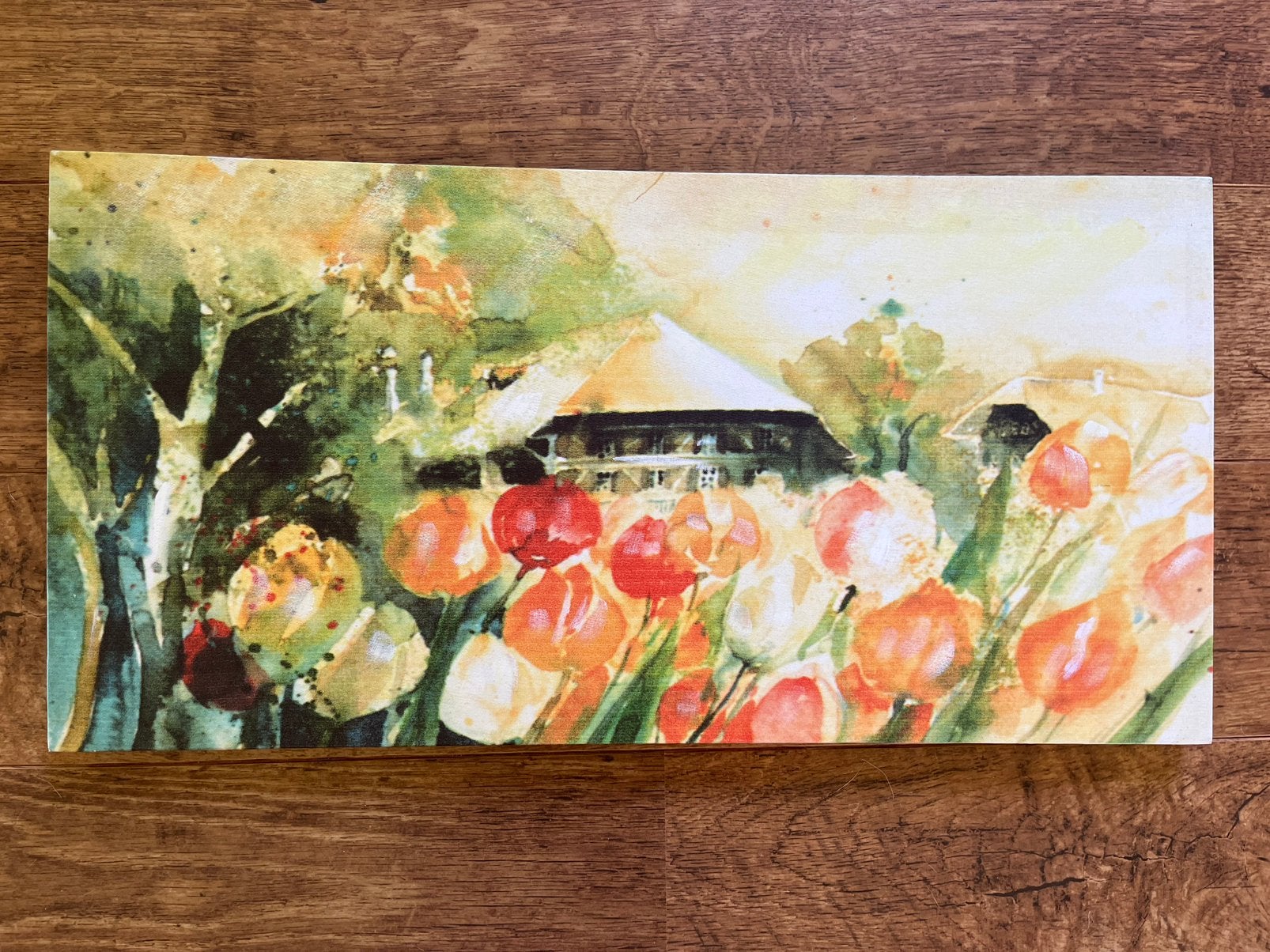 Wand decoratie, Ophalen, 30 cm, Gebruikt, Geel