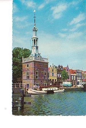 Ansichtkaart 	Alkmaar	Accijnstoren, Verzenden, 1960 tot 1980, Gelopen, Noord-Holland