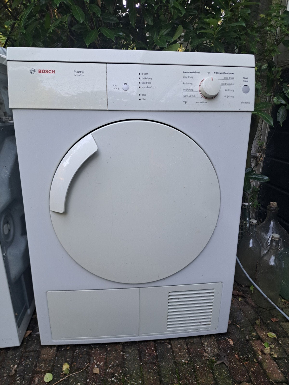 Bosch Maxx 6 Sensitive wasdroger, Witgoed en Apparatuur, Ophalen, Luchtafvoer, 85 tot 90 cm