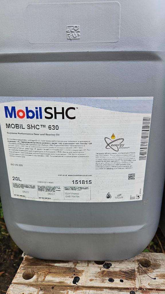 Versnellingsbak olie MOBIL  SHC 630, Ophalen