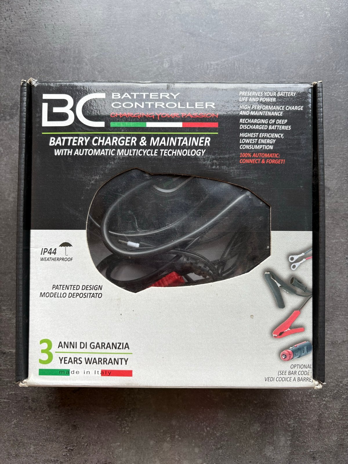 BC Battery Controller Junior acculader en druppellader, Ophalen of Verzenden, Gebruikt, Universele onderdelen