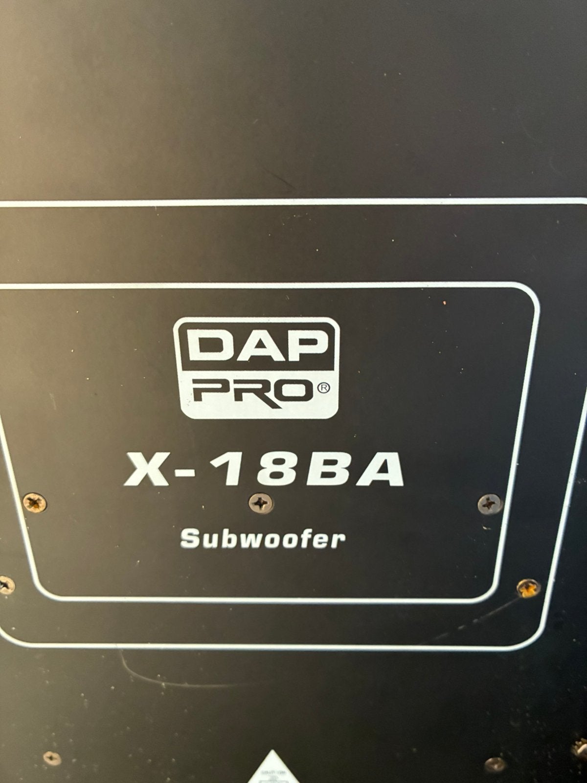 Subwoofer dap pro, Soundbar, 70 watt of meer, Zo goed als nieuw, Overige spelers