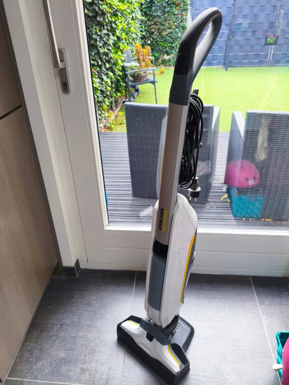 Kärcher FC 5 Elektrische Vloerreiniger, Gebruikt, Kärcher, Ophalen of Verzenden, Dweilfunctie