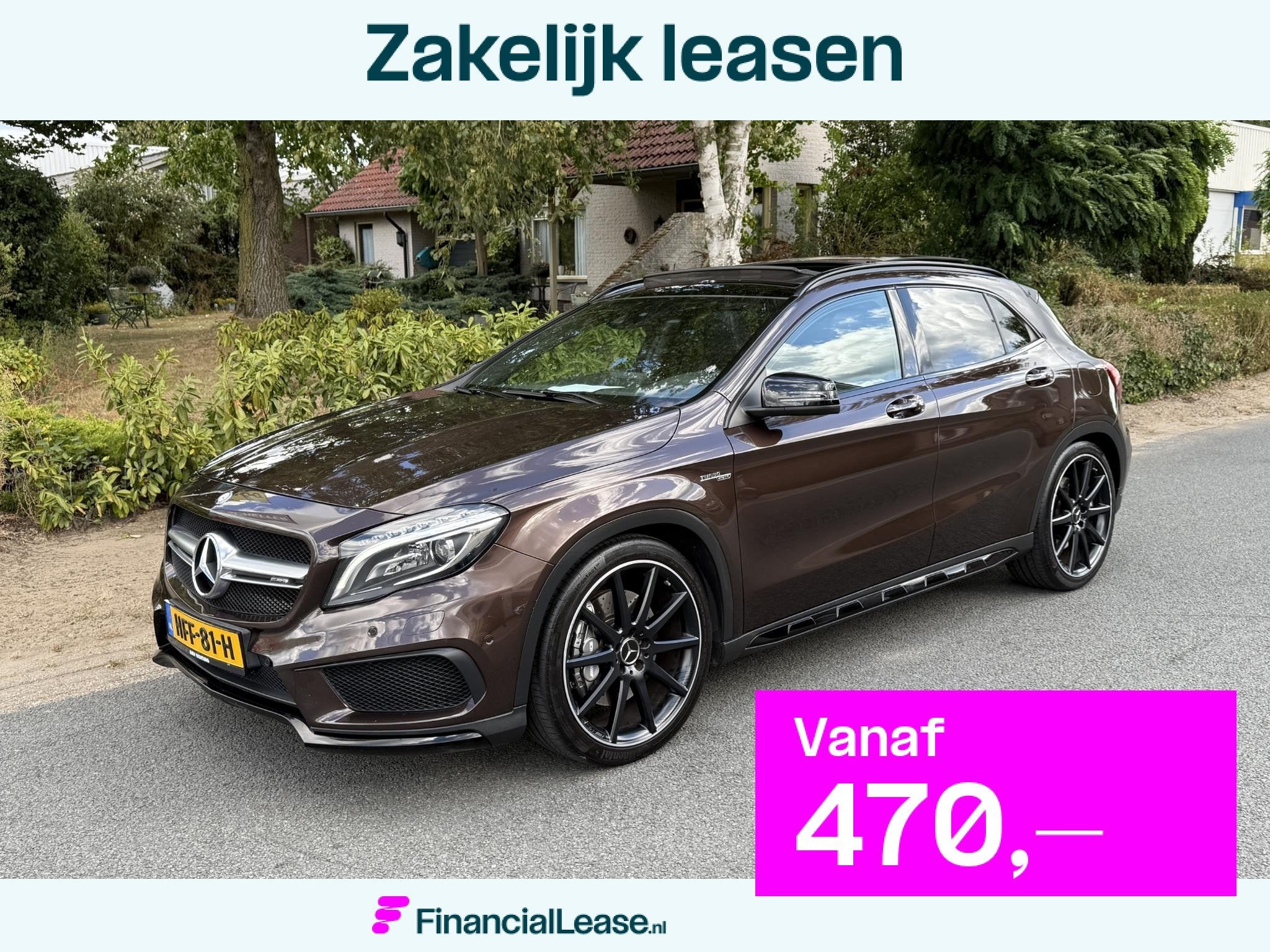 Mercedes-Benz GLA-klasse AMG 45 4MATIC Edition1 381PK•Pano, Automaat, Gebruikt, Euro 6, 4 cilinders