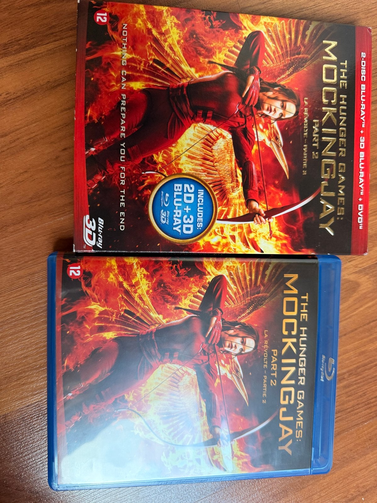 The Hunger Games: Mockingjay Part 2 (2D+3D Blu-ray + DVD), Nederlands, Actie, Ophalen of Verzenden, Vanaf 12 jaar